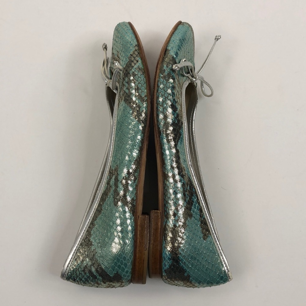 Kate Spade Sequin Bow Toe Ballet Flats - Picture 3 of 6